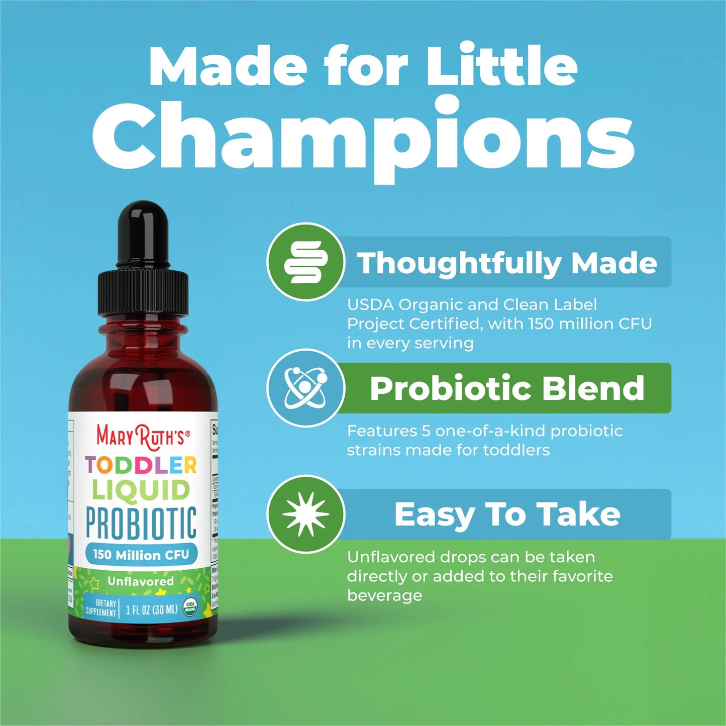 Organic Toddler Liquid Probiotic