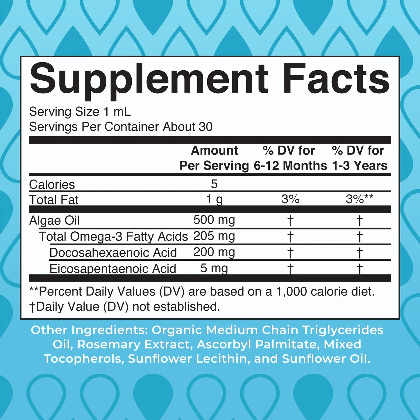 Infant & Toddler Omega-3 Liquid Drops