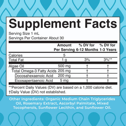 Infant & Toddler Omega-3 Liquid Drops