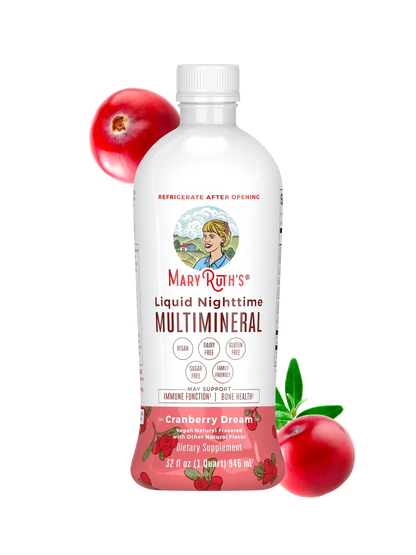 Liquid Nighttime Multimineral (Cranberry)
