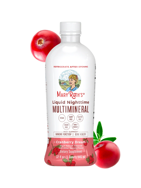 Liquid Nighttime Multimineral (Cranberry)