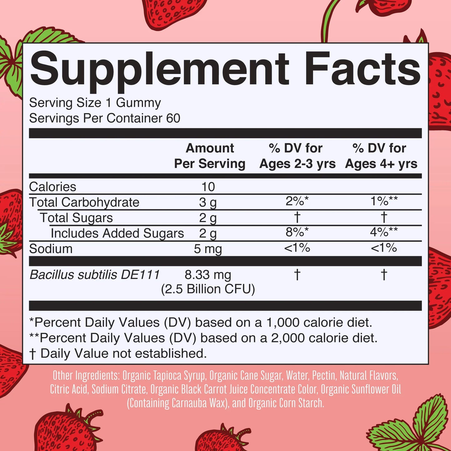Organic Kids Probiotic Gummies