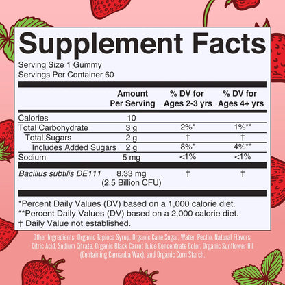 Organic Kids Probiotic Gummies